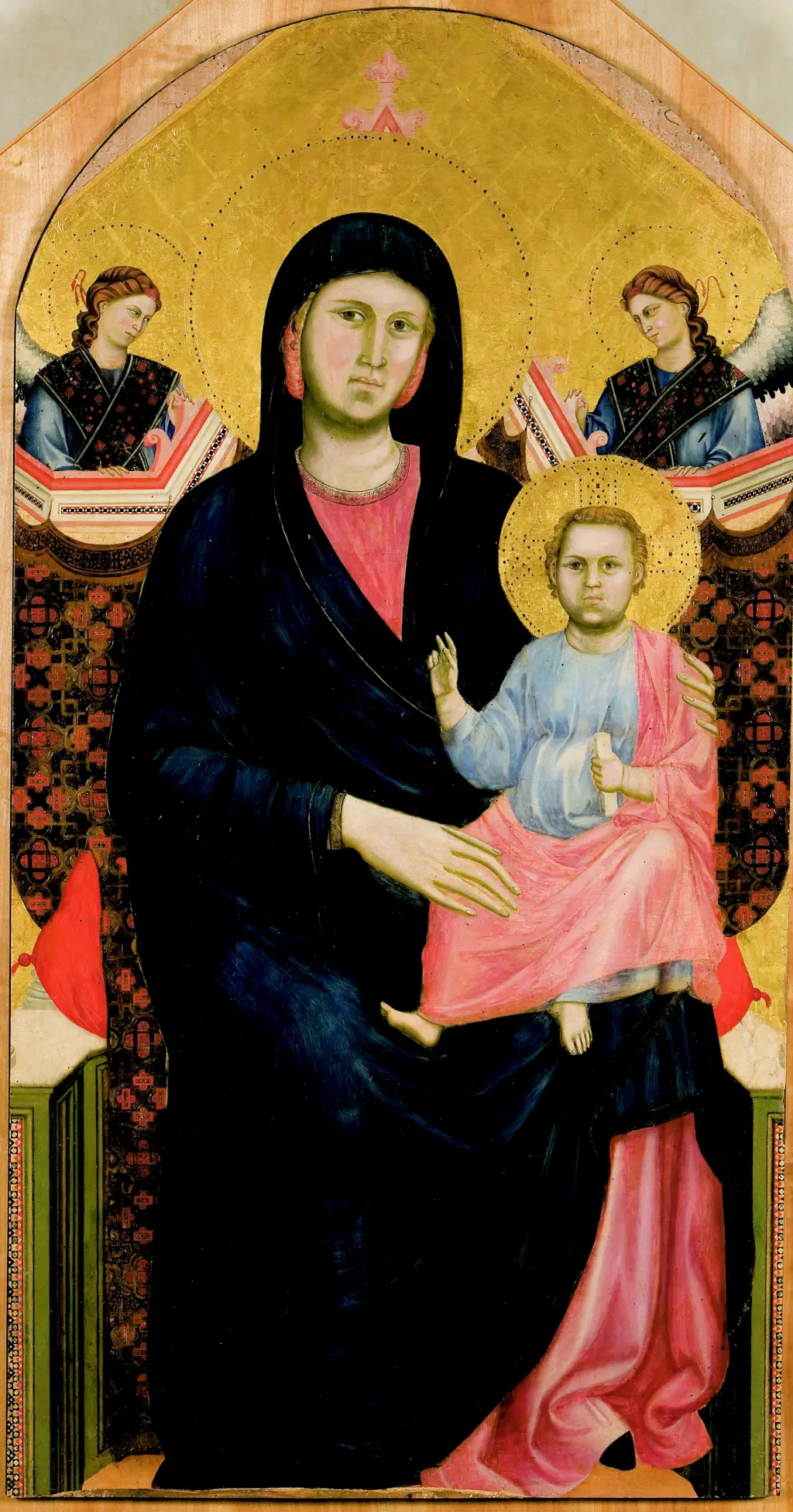 Madonna and Child (San Giorgio alla Costa) in Detail Giotto